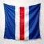 法国国家足球队旗帜 - 蓝白红三色竖条纹